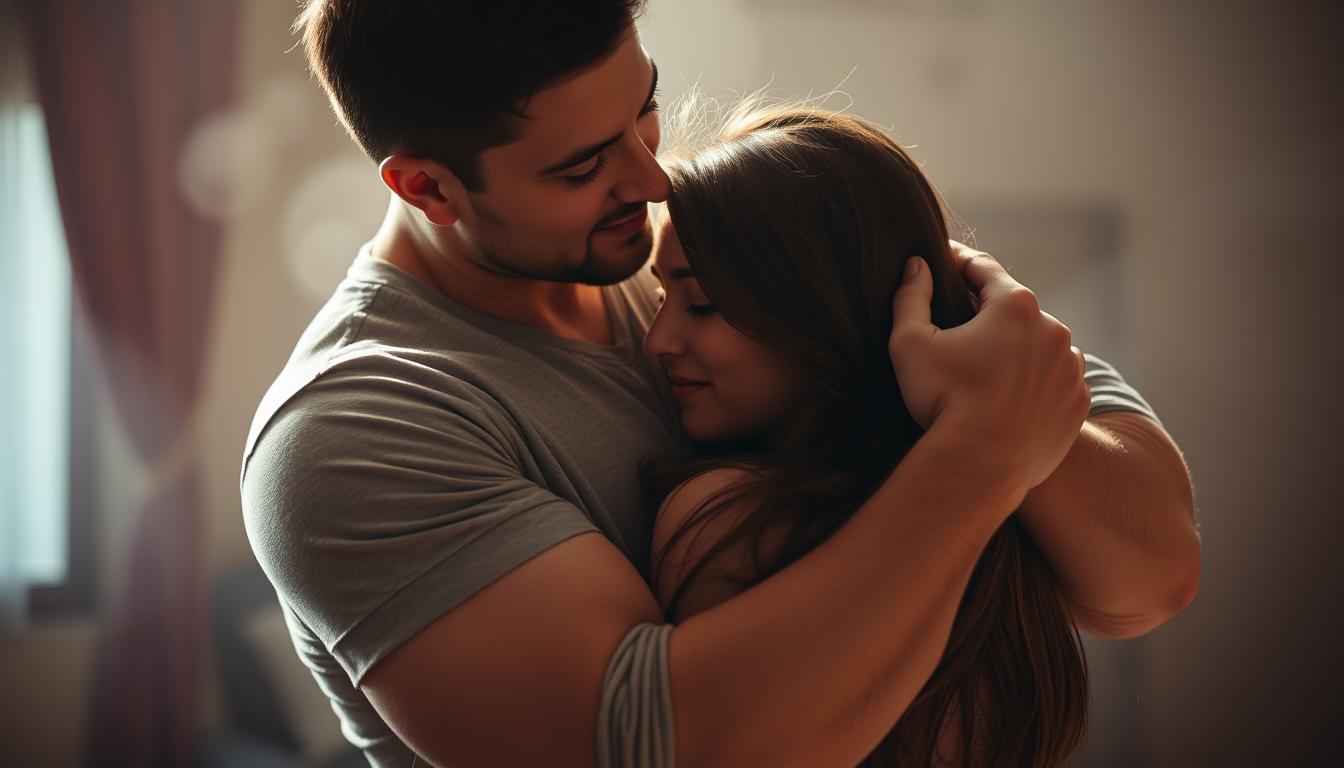 jak przytula zakochany facet